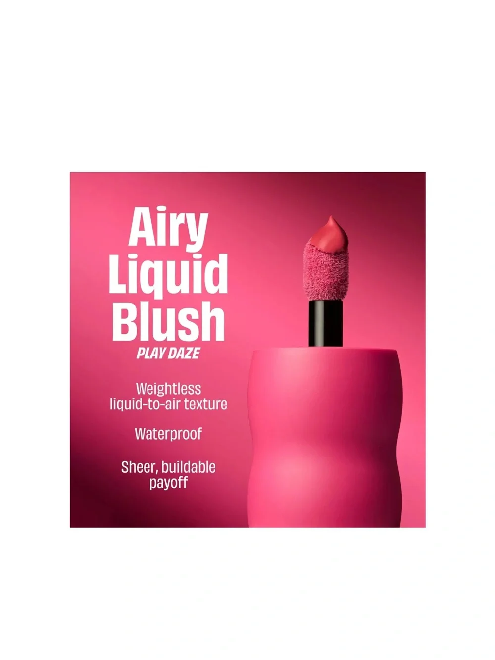 Benefit Cosmetics Play Daze Airy Soft Matte Liquid Blush